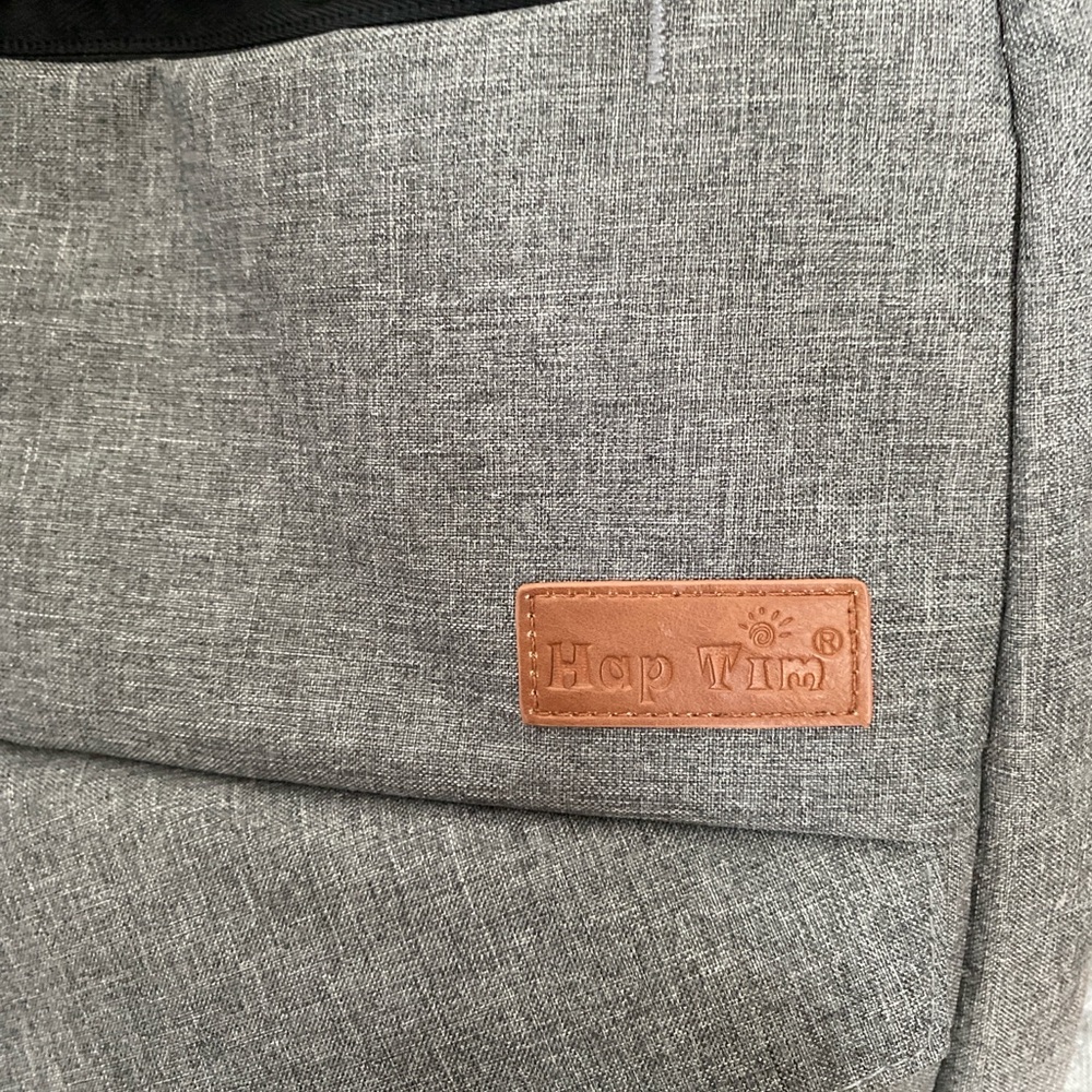 Gray Backpack for Men - image 9